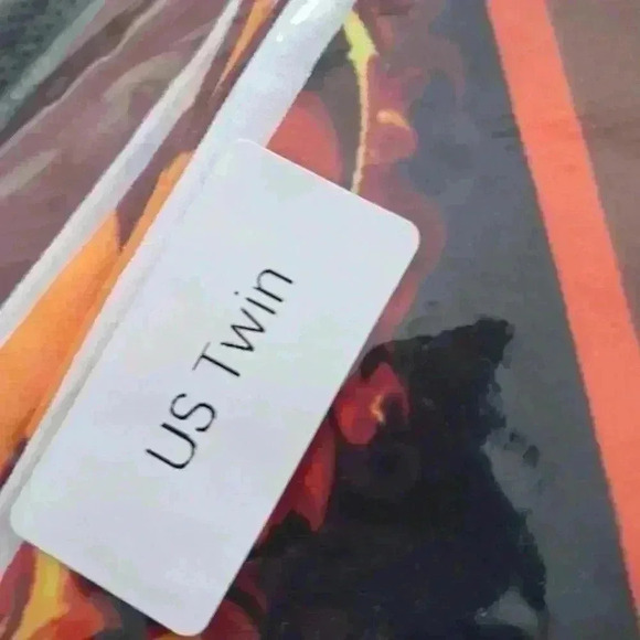 Basketball Twin Duvet Cover with 1 pillow sham Zipper Closure - Picture 5 of 5